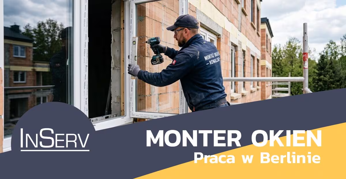 monter okien praca w Berlinie