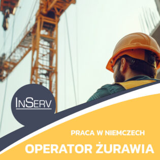 Operator żurawia - praca w Niemczech (m/k)