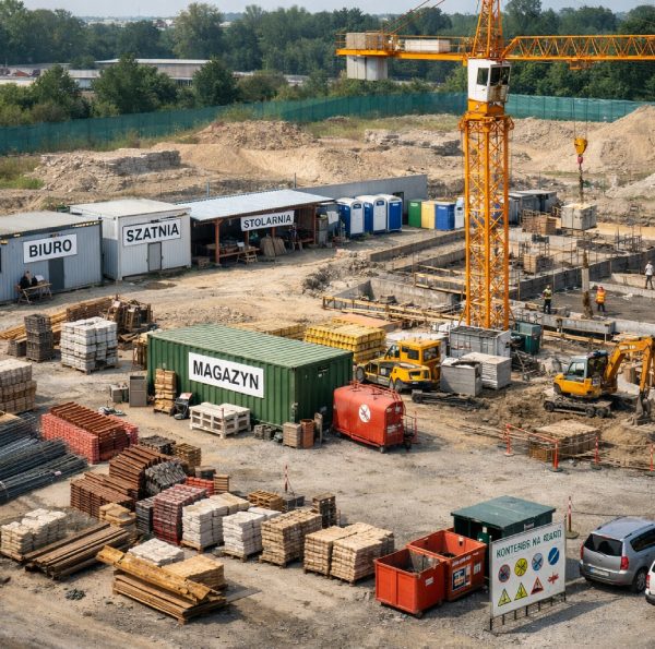 organizacja placu budowy