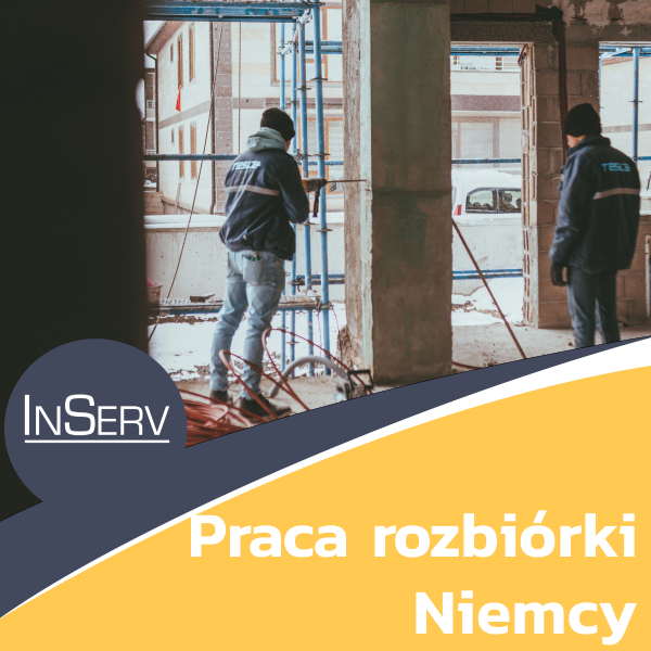 praca rozbiórki Niemcy