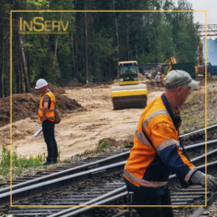 Prace ziemne przy torach- praca Niemcy