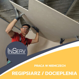 Praca w Niemczech - monter płyt G-K / Docieplenia