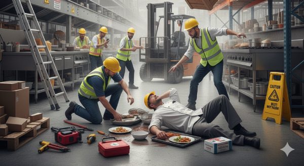 wypadek przy pracy Niemcy