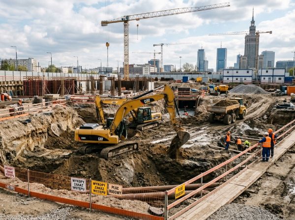 zagrożenia podczas prac budowlanych