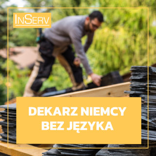 Praca Dekarz Niemcy bez języka